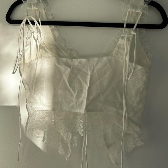 Lace white top - Picture 5 of 5